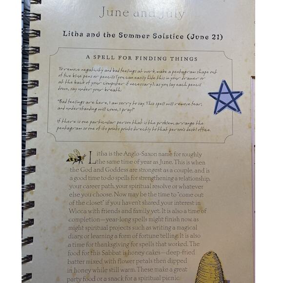 New The Green Wiccan Year: Celebrations, Rituals, Herbal Magic, Kitchen Book - Picture 11 of 12